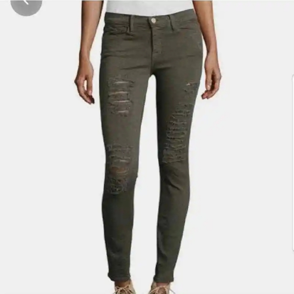 Frame denim le skinny de Jeanee jeans